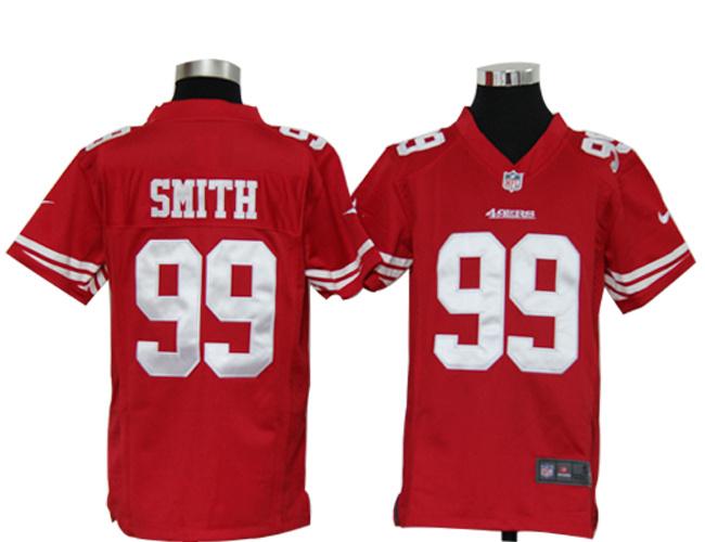 Kids Nike San Francisco 49ers #99 Aldon Smith Nike NFL Jerseys Cheap