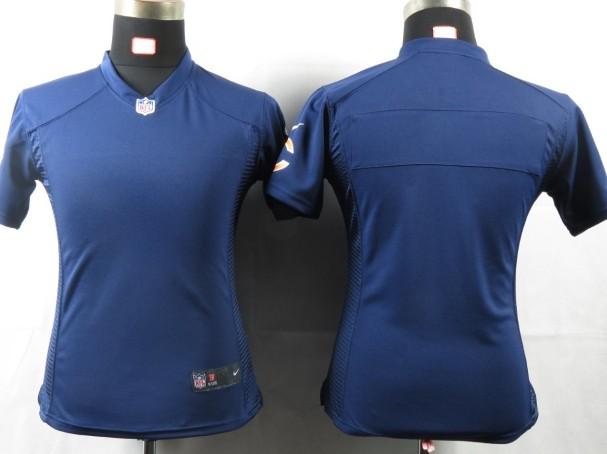 Cheap Womens Nike Chicago Bears blank Blue Portrait Fashion Game Jersey