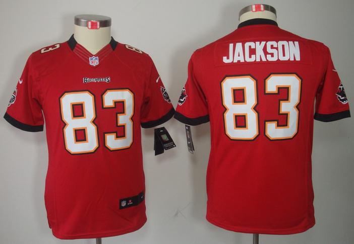 Kids Nike Tampa Bay Buccaneers 83# Vincent Jackson Red Game LIMITED NFL Jerseys Cheap