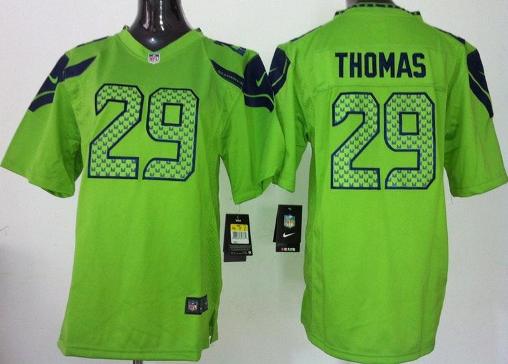 Kids Nike Seattle Seahawks 29 Earl Thomas Green NFL Jerseys Cheap