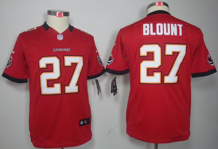 Kids Nike Tampa Bay Buccaneers 27 LeGarrette Blount Red Game LIMITED NFL Jerseys Cheap