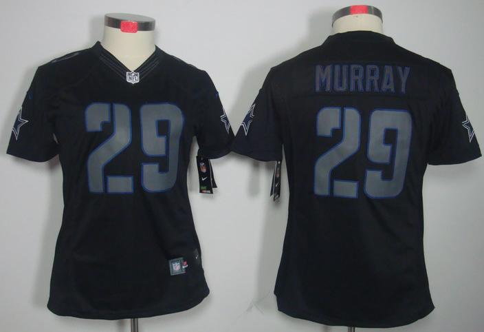 Cheap Women Nike Dallas Cowboys #29 DeMarco Murray Black Impact Game LIMITED NFL Jerseys