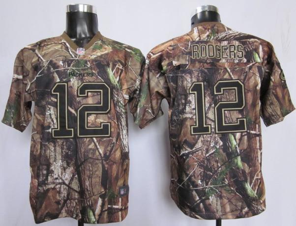 Kids Nike Green Bay Packers #12 Aaron Rodgers Camo Realtree NFL Jersey Cheap