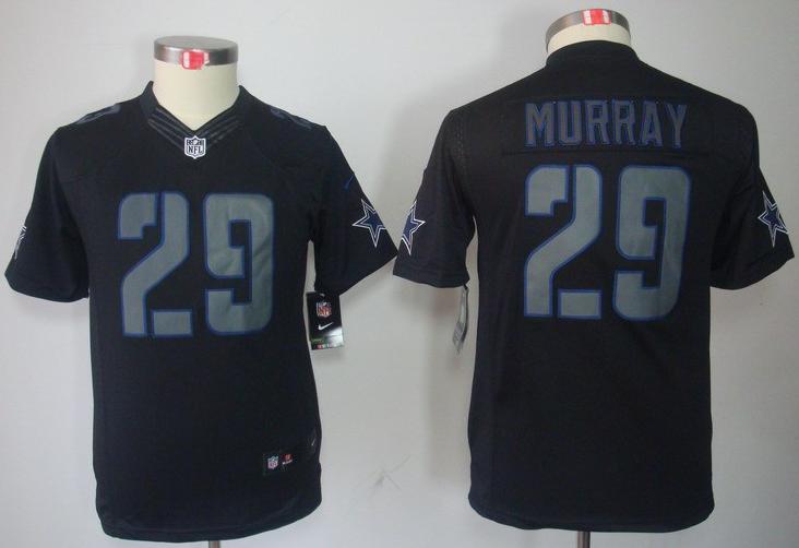 Kids Nike Dallas Cowboys #29 DeMarco Murray Black Impact LIMITED NFL Jerseys Cheap