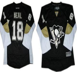 Kids Pittsburgh Penguins 18 James Neal Black NHL Jerseys For Sale
