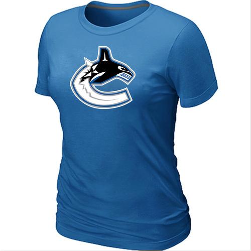 Cheap Women Vancouver Canucks Big & Tall Logo L.blue NHL T-Shirt