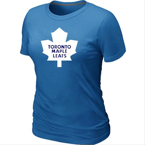 Cheap Women Toronto Maple Leafs Big & Tall Logo L.blue NHL T-Shirt