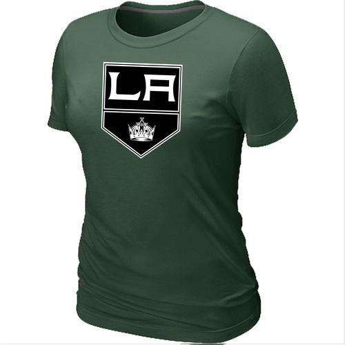 Cheap Women Los Angeles Kings Big & Tall Logo D.Green NHL T-Shirt