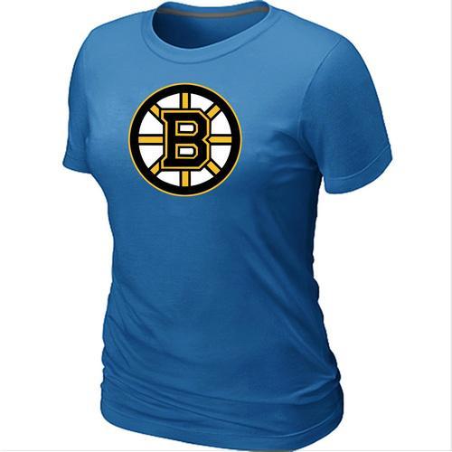 Cheap Women Boston Bruins Big & Tall Logo L.blue NHL T-Shirt