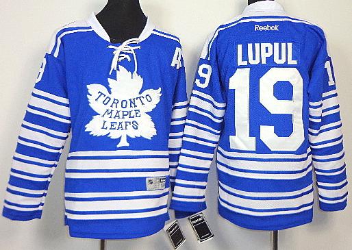 Kids Toronto Maple Leafs 19 Joffrey Lupul Blue NHL Jerseys For Sale