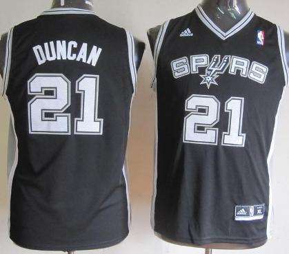 Kids San Antonio Spurs 21 Tim Duncan Black Revolution 30 Swingman 2013 Finals Patch NBA Jerseys Cheap