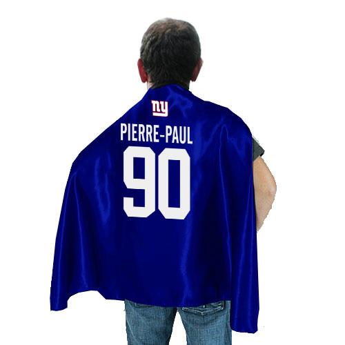 New York Giants Jason Pierre-Paul Blue NFL Hero Cape Sale Cheap