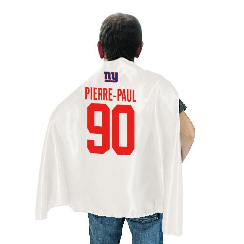 New York Giants Jason Pierre-Paul White NFL Hero Cape Sale Cheap