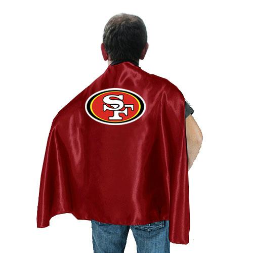 San Francisco 49ers Red NFL Hero Cape Sale Cheap