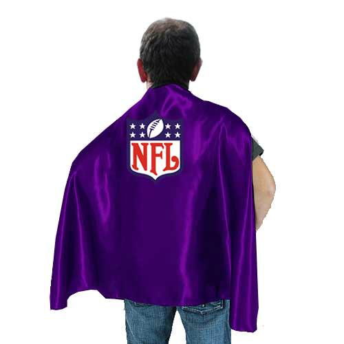 Team Purple NFL Hero Cape Sale Cheap