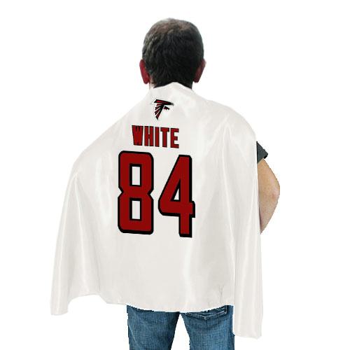 Atlanta Falcons 84 white White NFL Hero Cape Sale Cheap
