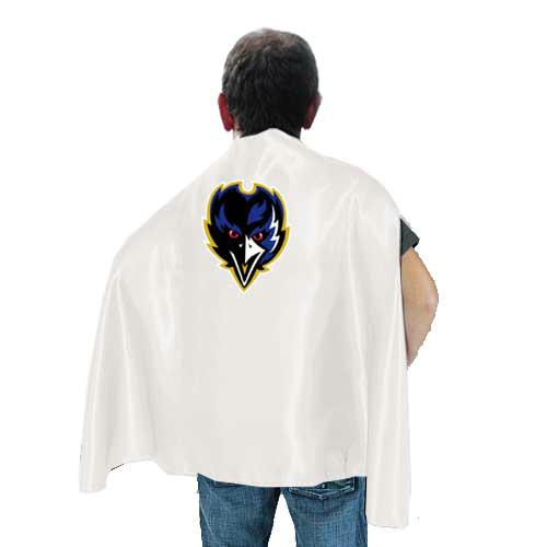 Baltimore Ravens new Logo White NFL Hero Cape Sale Cheap