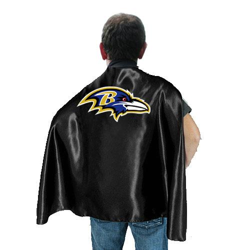 Baltimore Ravens BLack NFL Hero Cape Sale Cheap