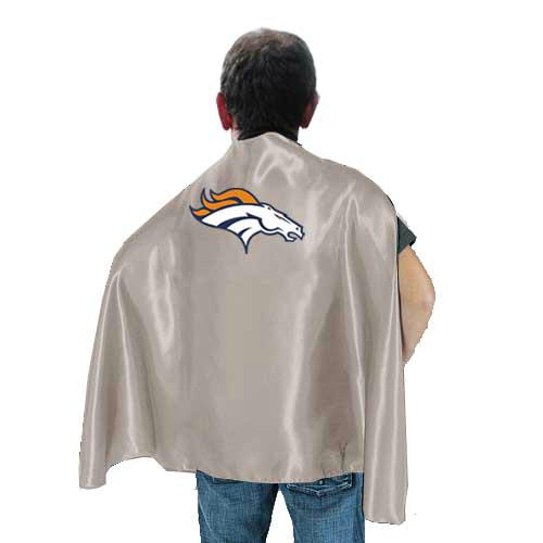 Denver Broncos L.Grey NFL Hero Cape Sale Cheap