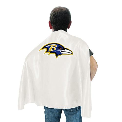 Baltimore Ravens White NFL Hero Cape Sale Cheap