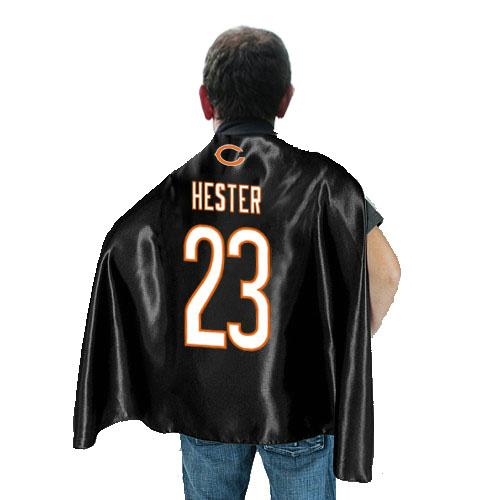 Chicago Bears 23# Devin Hesterr Blue NFL Hero Cape Sale Cheap