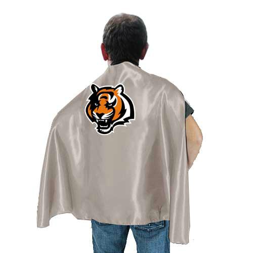 Cincinnati Bengals new Logo L.Grey NFL Hero Cape Sale Cheap