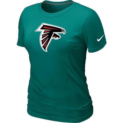 Cheap Women Nike Atlanta Falcons L.Green Logo NFL Football T-Shirt