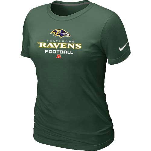 Cheap Women Nike Baltimore Ravens D.Green Critical Victory NFL Football T-Shirt