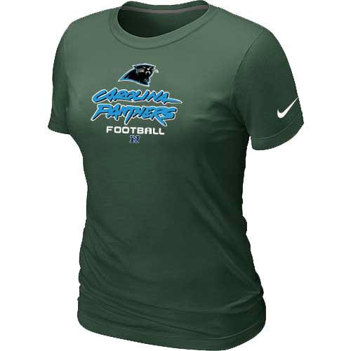 Cheap Women Nike Carolina Panthers D.Green Critical Victory NFL Football T-Shirt
