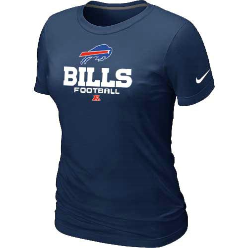 Cheap Women Nike Buffalo Bills D.Blue Critical Victory NFL Football T-Shirt
