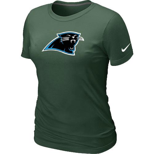Cheap Women Nike Carolina Panthers D.Green Logo NFL Football T-Shirt