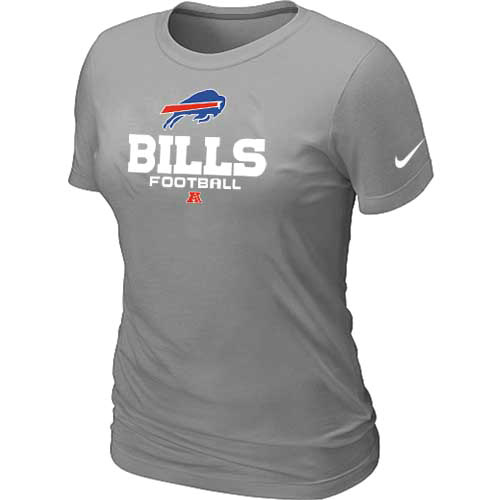 Cheap Women Nike Buffalo Bills L.Grey Critical Victory NFL Football T-Shirt