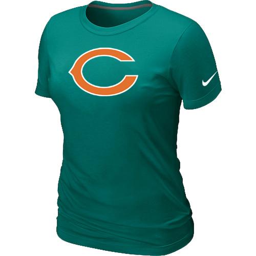 Cheap Women Nike Chicago Bears L.Green Logo NFL Football T-Shirt