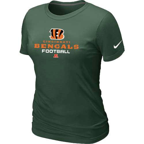 Cheap Women Nike Cincinnati Bengals D.Green Critical Victory NFL Football T-Shirt