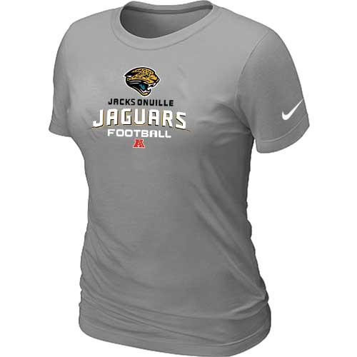 Cheap Women Nike Jacksonville Jaguars L.Grey Critical Victory NFL Football T-Shirt