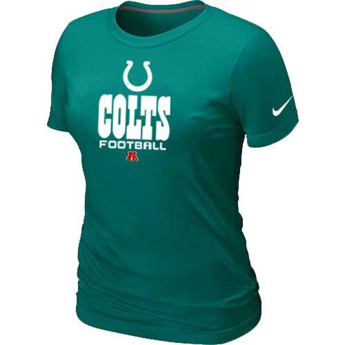 Cheap Women Nike Indianapolis Colts L.Green Critical Victory NFL Football T-Shirt