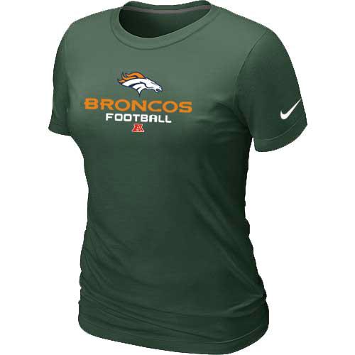 Cheap Women Nike Denver Broncos D.Green Critical Victory NFL Football T-Shirt
