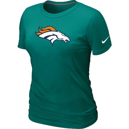 Cheap Women Nike Denver Broncos L.Green Logo NFL Football T-Shirt