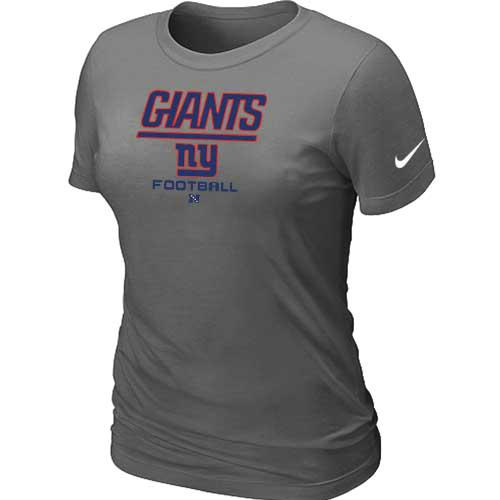 Cheap Women Nike New York Giants D.Grey Critical Victory NFL Football T-Shirt
