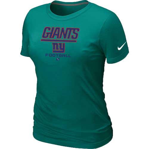 Cheap Women Nike New York Giants L.Green Critical Victory NFL Football T-Shirt