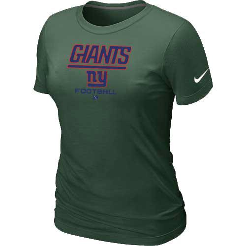Cheap Women Nike New York Giants D.Green Critical Victory NFL Football T-Shirt
