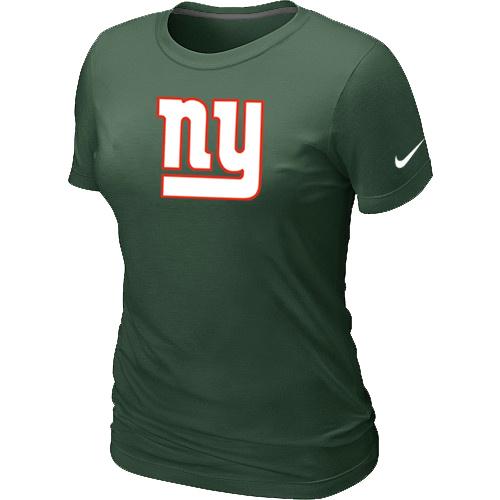 Cheap Women Nike New York Giants D.Green Logo NFL Football T-Shirt
