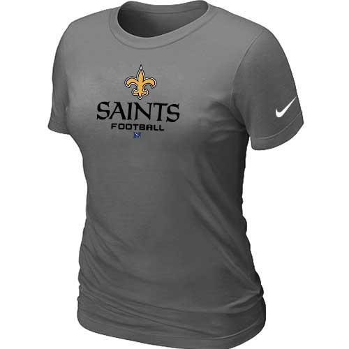 Cheap Women Nike New Orleans Saints D.Grey Critical Victory NFL Football T-Shirt