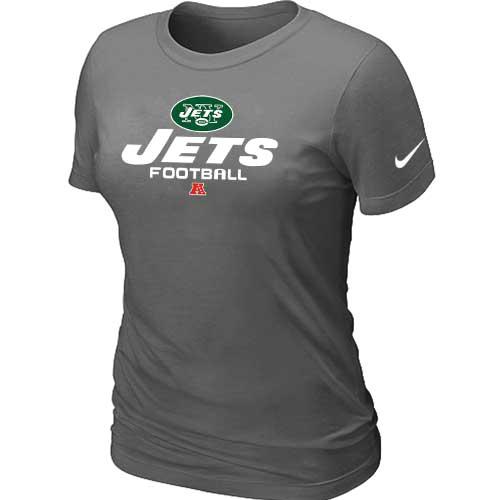 Cheap Women Nike New York Jets D.Grey Critical Victory NFL Football T-Shirt