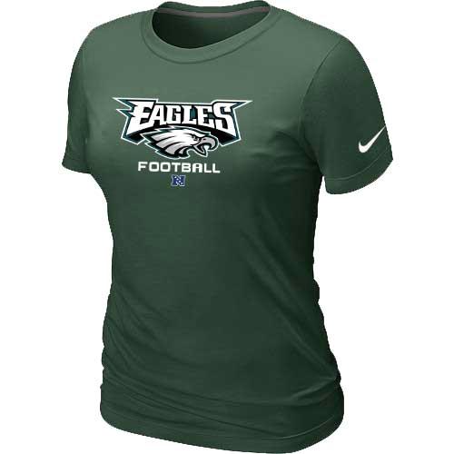 Cheap Women Nike Philadelphia Eagles D.Green Critical Victory NFL Football T-Shirt