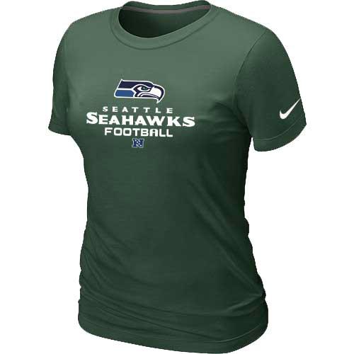Cheap Women Nike Seattle Seahawks D.Green Critical Victory NFL Football T-Shirt