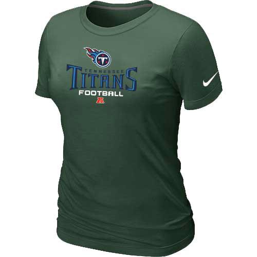 Cheap Women Nike Tennessee Titans D.Green Critical Victory NFL Football T-Shirt