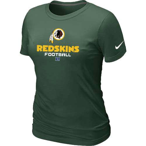 Cheap Women Nike Washington Red Skins D.Green Critical Victory NFL Football T-Shirt