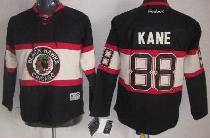 Kids Chicago Blackhawks 88 Patrick Kane Black NHL Jerseys For Sale