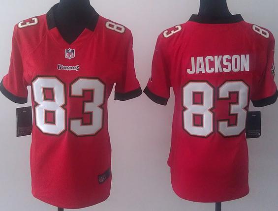Cheap Women Nike Tampa Bay Buccaneers 83 Vincent Jackson Red NFL Jerseys